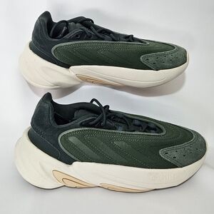 Adidas Ozelia Unisex Size 4 "Shadow Oxide Green" Athletic Sneaker